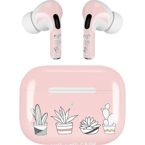 Succulent Sketch AirPods Skins